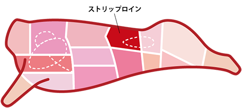 食肉の部位 ストリップロイン 業務用食肉卸 株式会社プレコフーズ